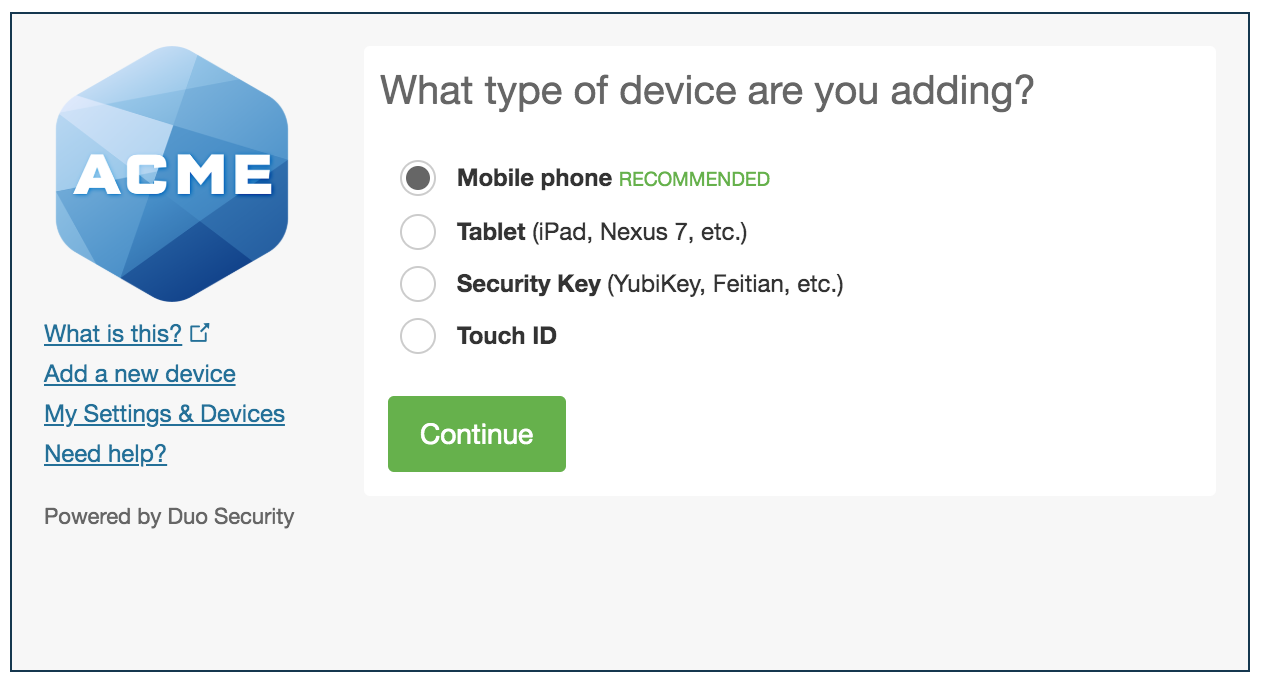 Can users add a restricted authentication method?