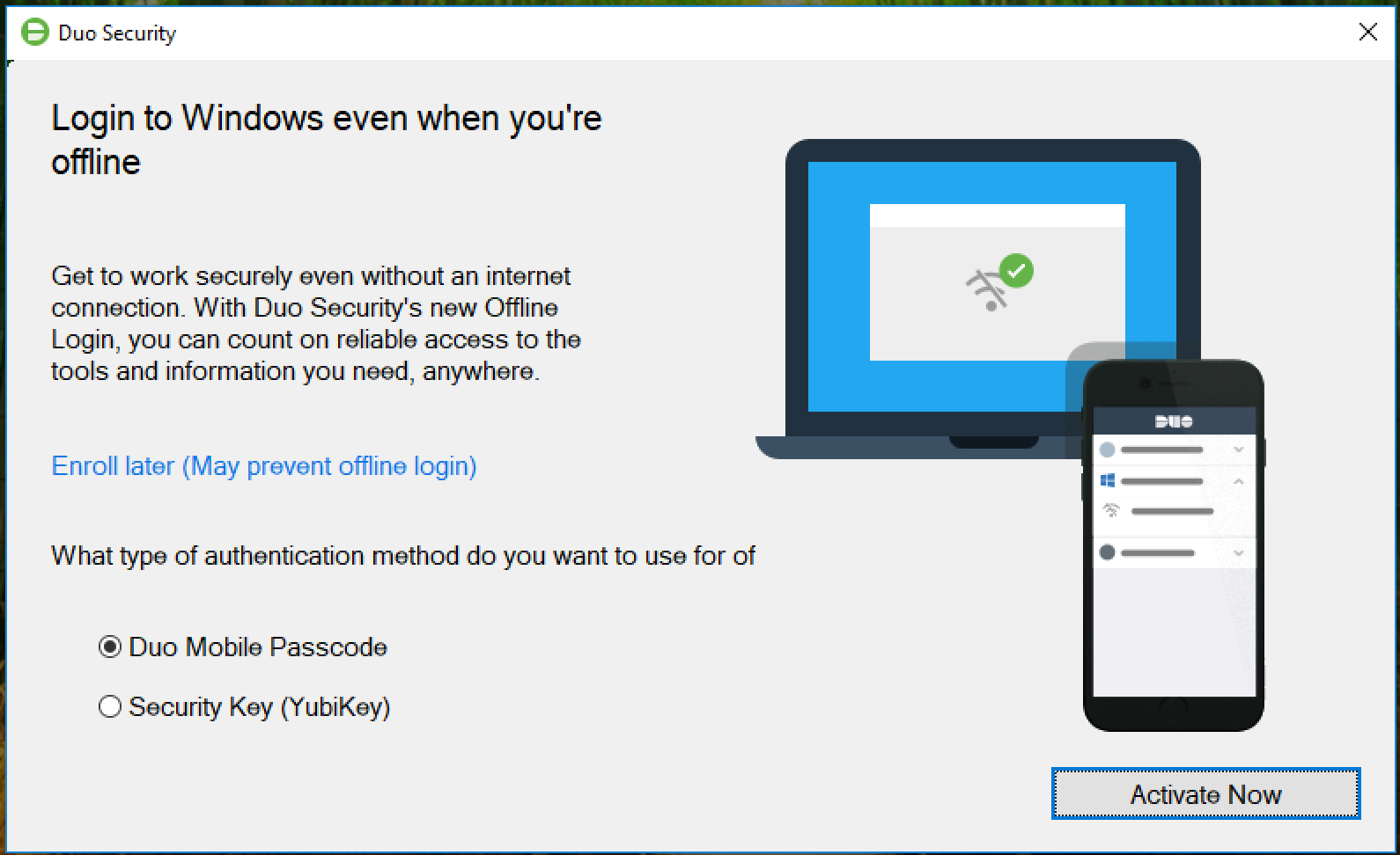 Can an authentication policy be used to temporarily bypass mfa for duo