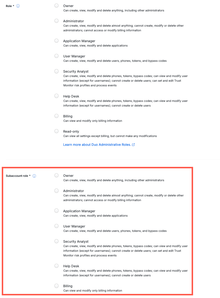 Guide and FAQ to Role-Based Access Controls for MSP Subaccount Roles
